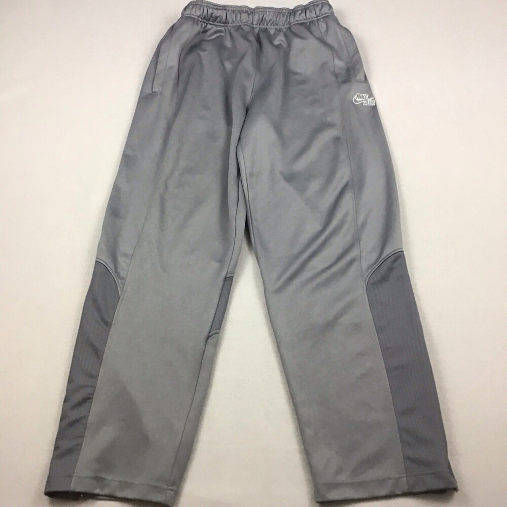 Vintage Nike Air Pants Men Extra Large Gray Solid Zip Leg Sweatpants Y2K 2000s